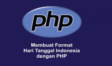 Gambar Cara Mengganti Format Tanggal Indonesia di PHP