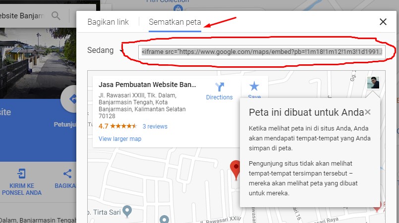 Cara Mudah Memasukkan Google Maps ke Dalam Website
